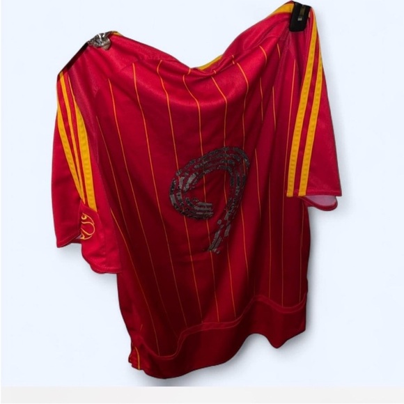 adidas Other - Red and Yellow Striped Jersey